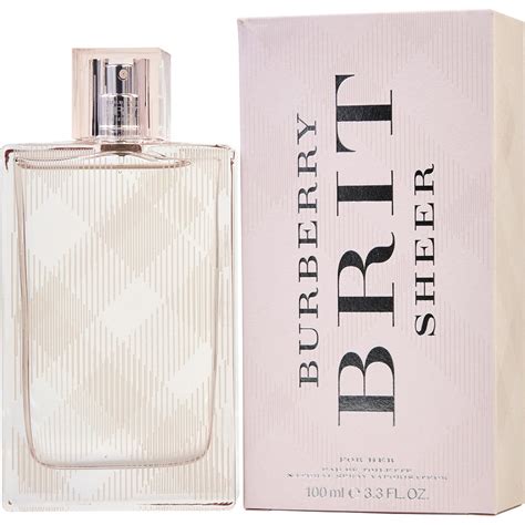 review burberry brit sheer